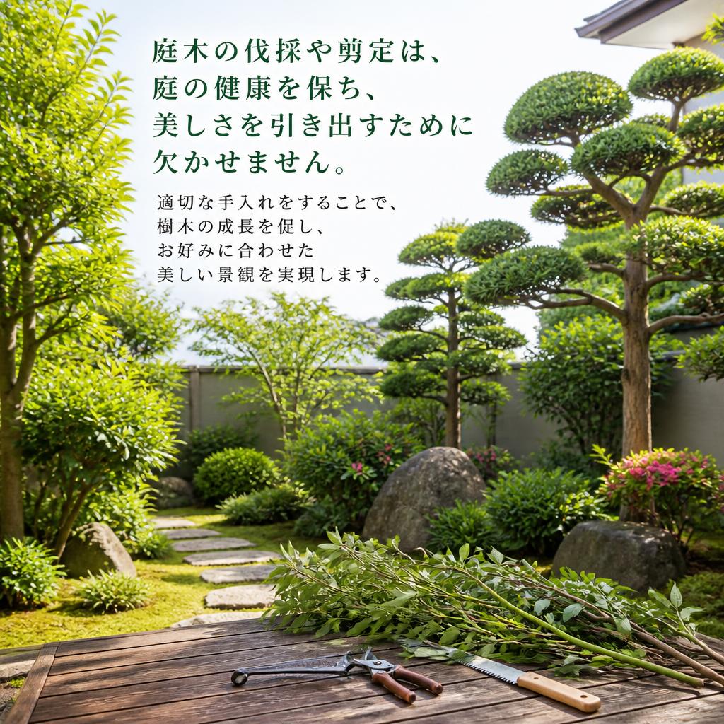 伐採と剪定の重要性を知る